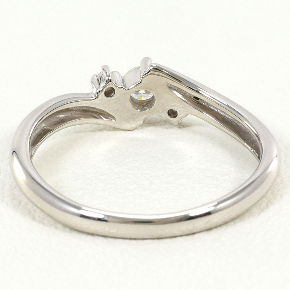 VINTAGE Silver Diamond Ring - Picture 3 of 7